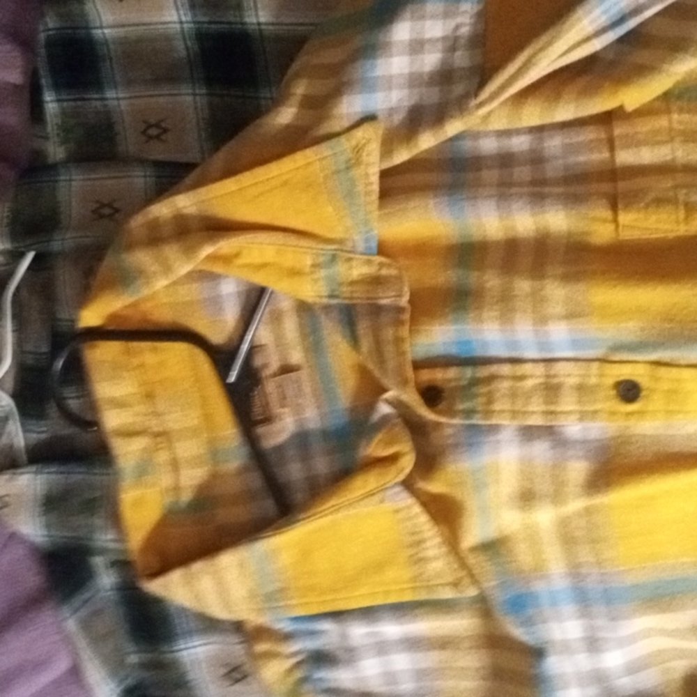 Flannel shirt size 3 xl tall